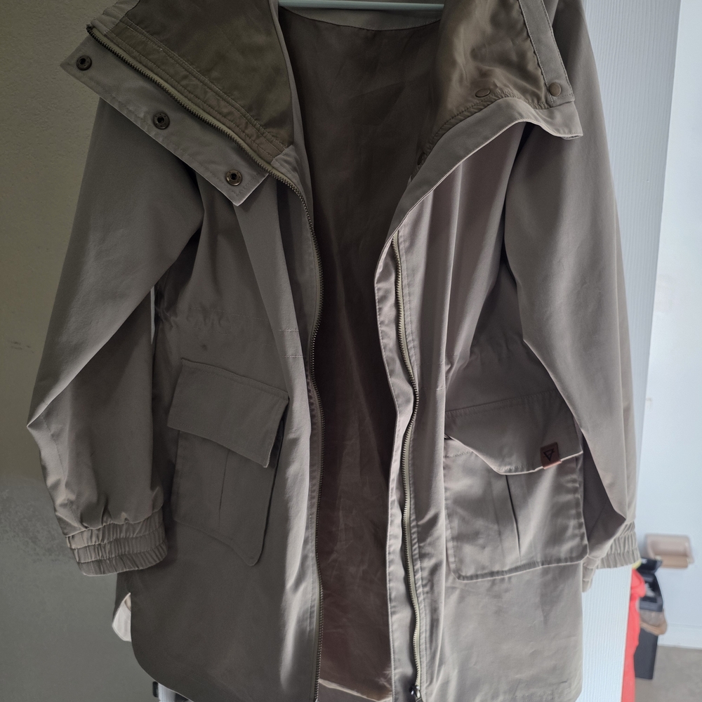 Women's Beige Raincoat